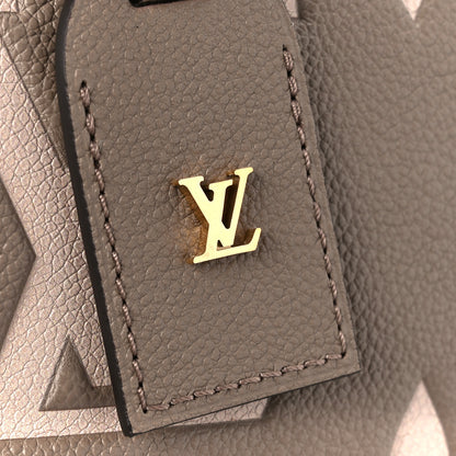 Louis Vuitton Empreinte Monogram Giant Trianon PM Tourterelle Creme 9 of 13