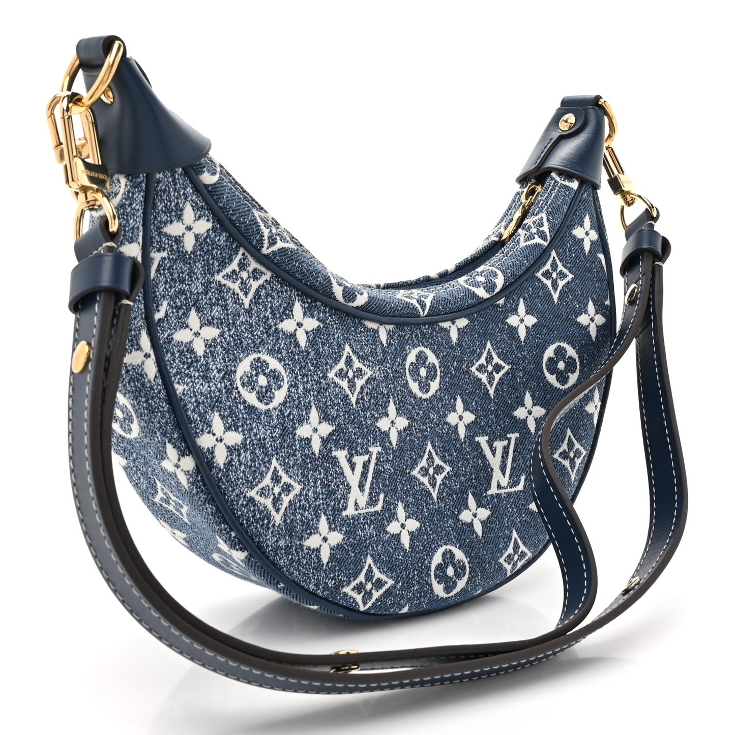 Monogram Jacquard Denim Loop Bleu