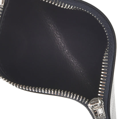 Hermes Evergrain Lizard Passant Compact Wallet Bleu Indigo Ombre 8 of 10