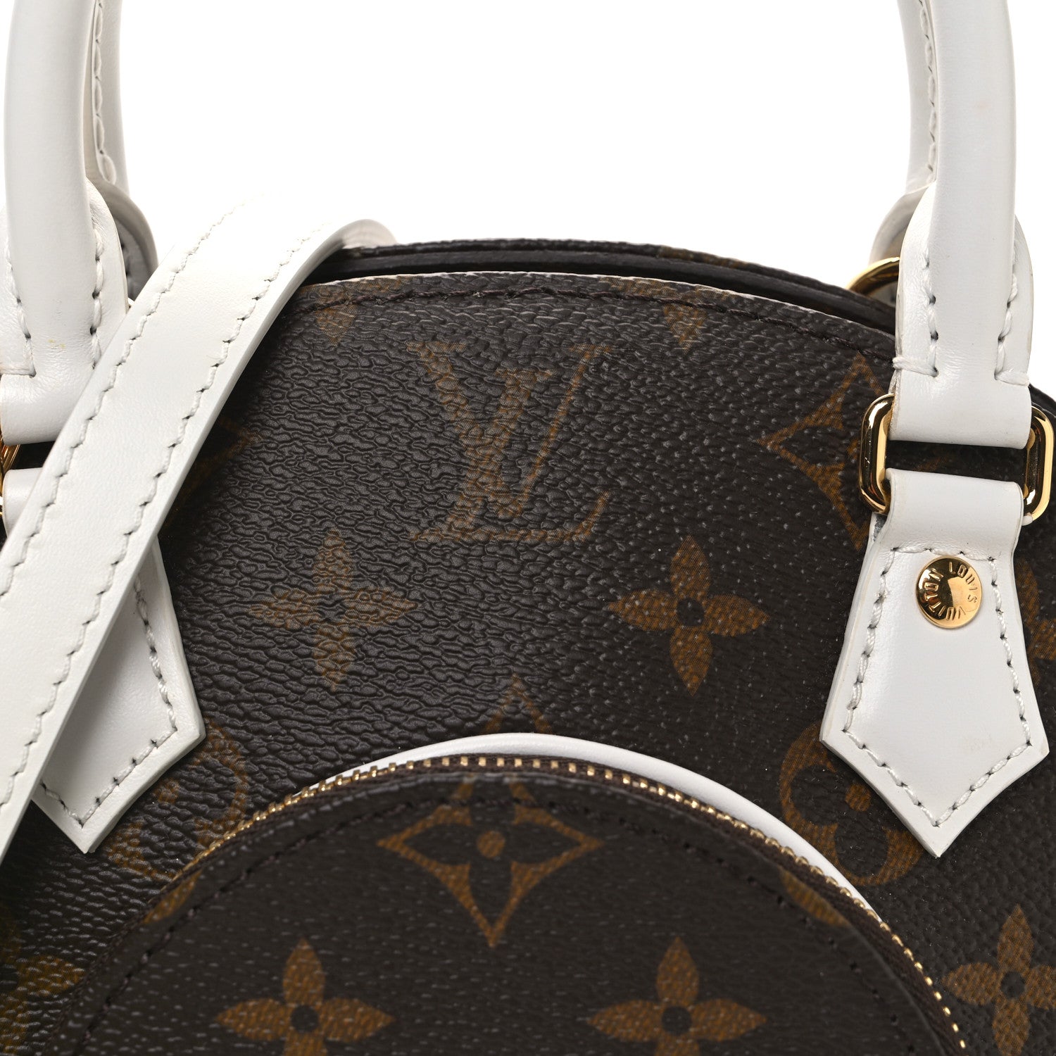 Louis Vuitton Monogram LV Match Ellipse BB White 7 of 9