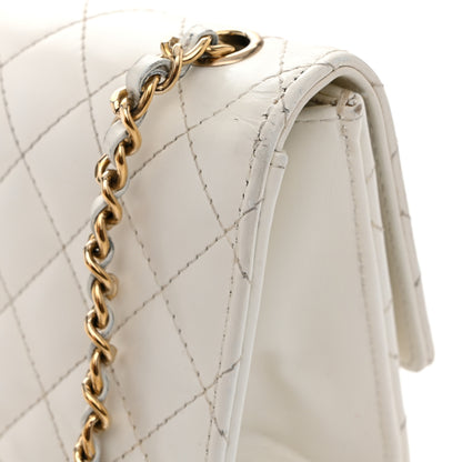 Chanel Glazed Calfskin Quilted Small Flap White 15 of 17