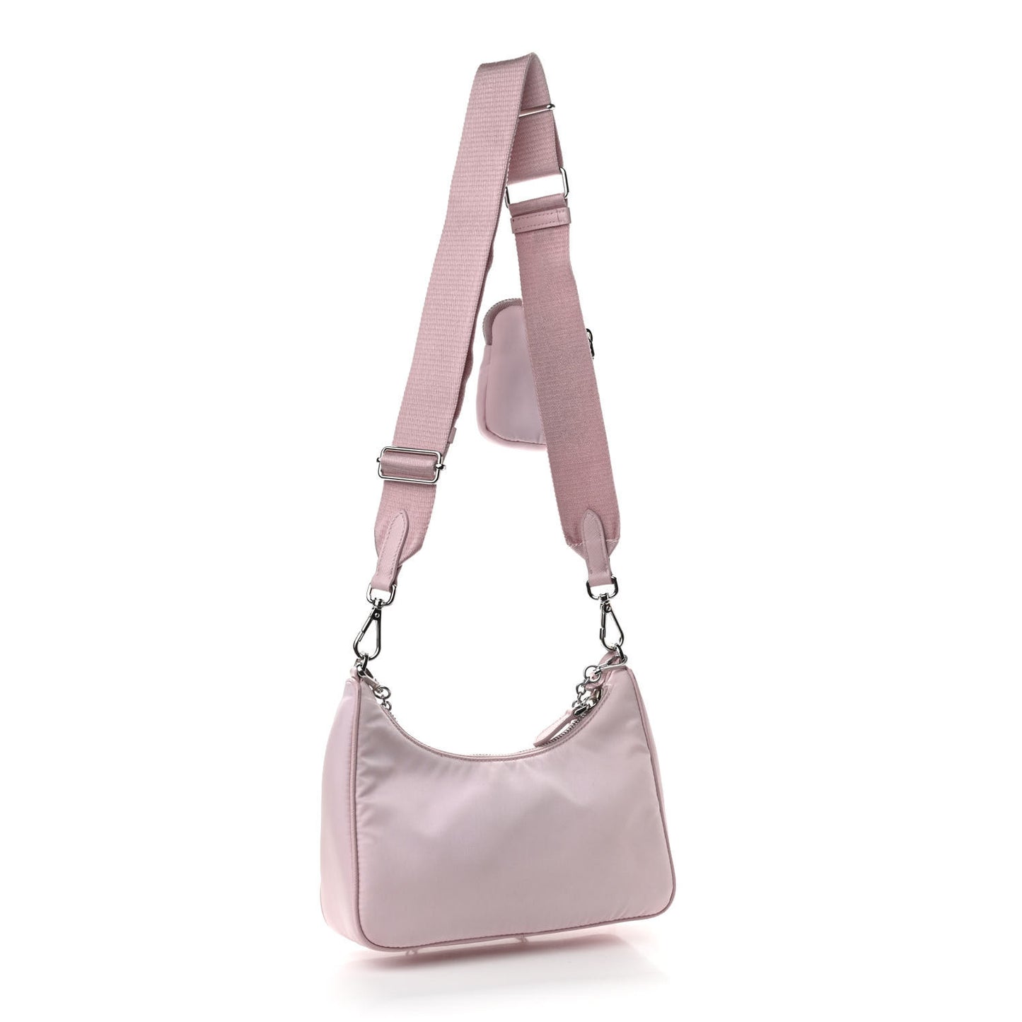 Nylon Re-Edition 2005 Shoulder Bag Alabastro