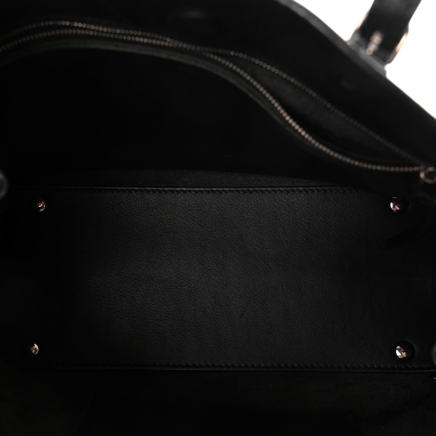 Balenciaga Veau Papier A6 Zip Around Tote Black 6 of 11