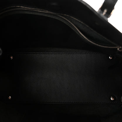 Balenciaga Veau Papier A6 Zip Around Tote Black 6 of 11