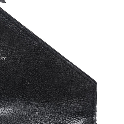 Saint Laurent Calfskin Matelasse Monogram Classic Baby Punk Chain Bag Black 8 of 11