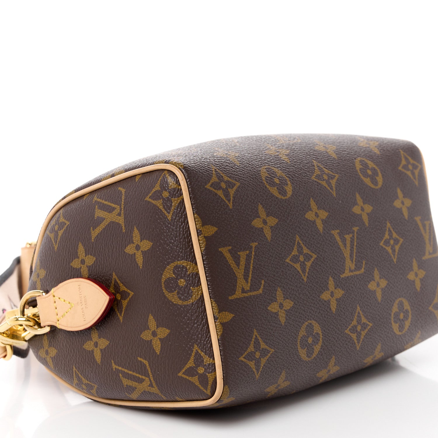 Louis Vuitton Monogram Speedy Bandouliere 20 Black 9 of 11