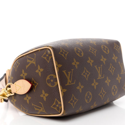Louis Vuitton Monogram Speedy Bandouliere 20 Black 9 of 11