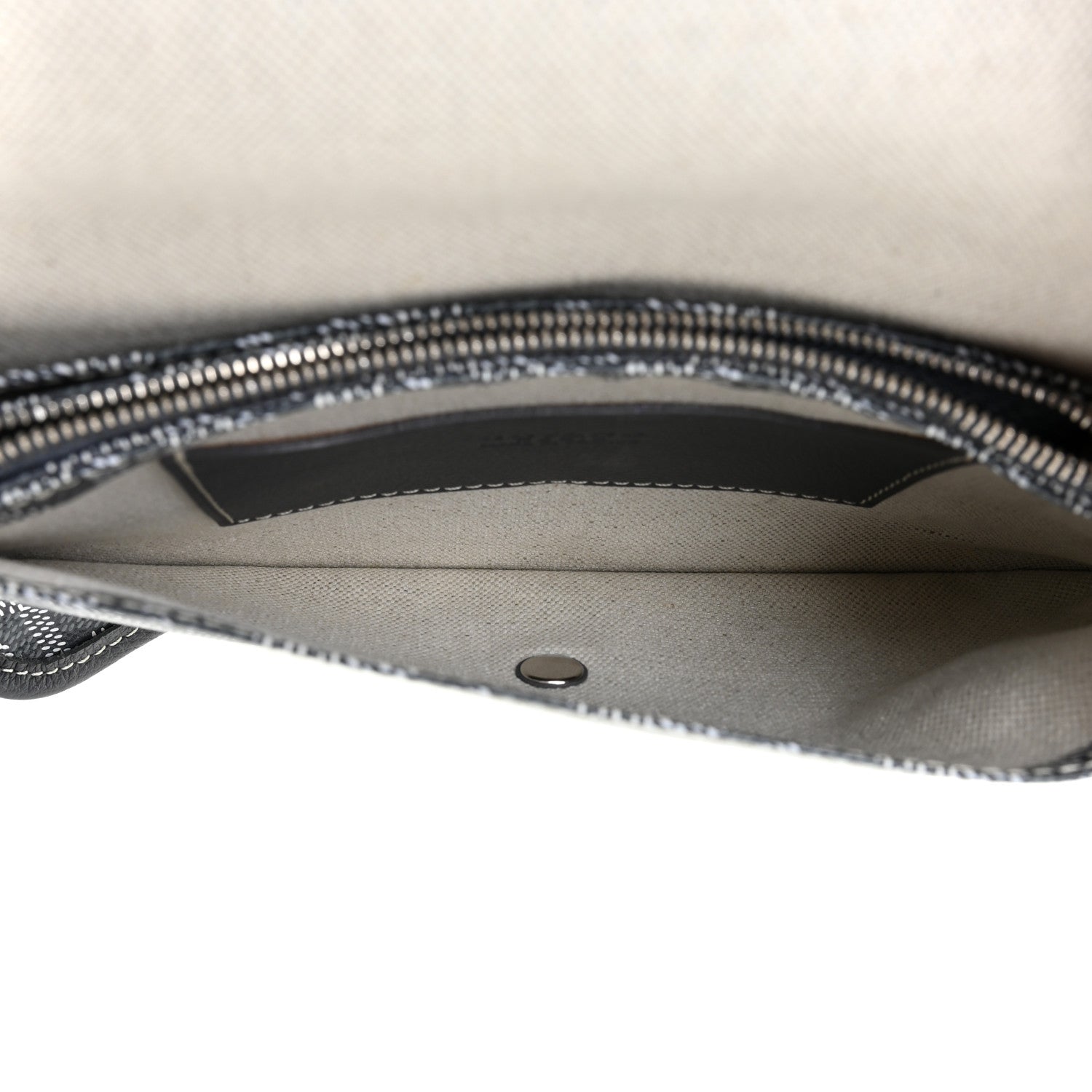 Goyard Goyardine Plumet Wallet Clutch Grey 5 of 9