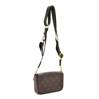 Louis Vuitton Monogram Felicie Strap & Go Kaki 2 of 10