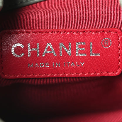 Chanel Aged Calfskin Quilted Small Gabrielle Backpack Green 6 of 10