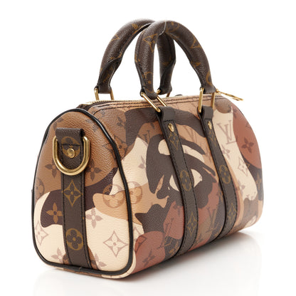 Louis Vuitton Monogram Portrait Keepall Bandouliere 25 Brown 2 of 11