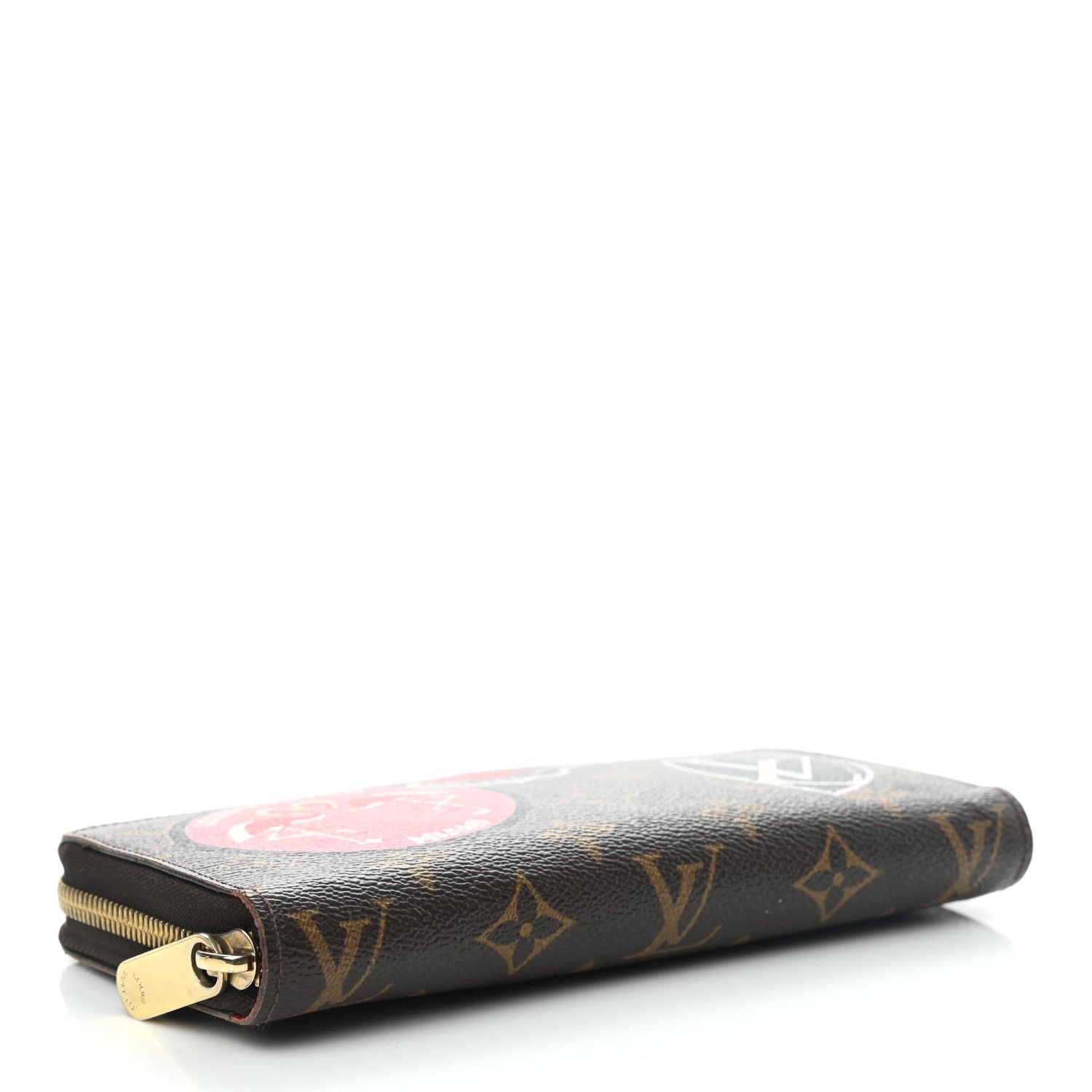 Louis Vuitton Monogram World Tour Zippy Wallet 3 of 8