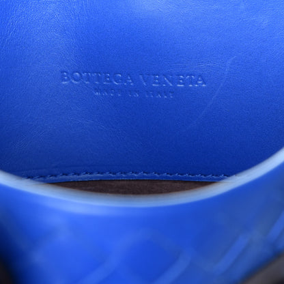 Bottega Veneta Light Calf Intrecciato Small Roma Signal Blue 7 of 9