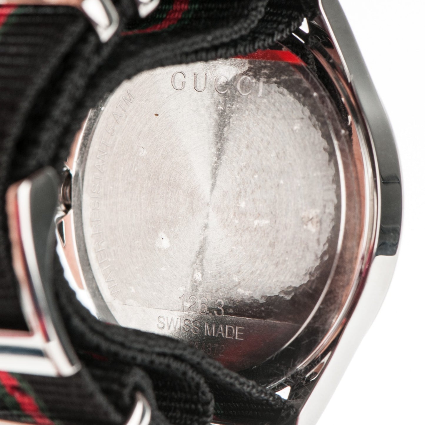 Stainless Steel Nylon 40mm G-Timeless Web Quartz Watch Black