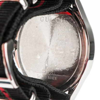 Gucci Stainless Steel Nylon 40mm G-Timeless Web Quartz Watch Black 4 of 4
