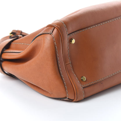 Gucci Calfskin Medium GG Running Tote Orange 6 of 11