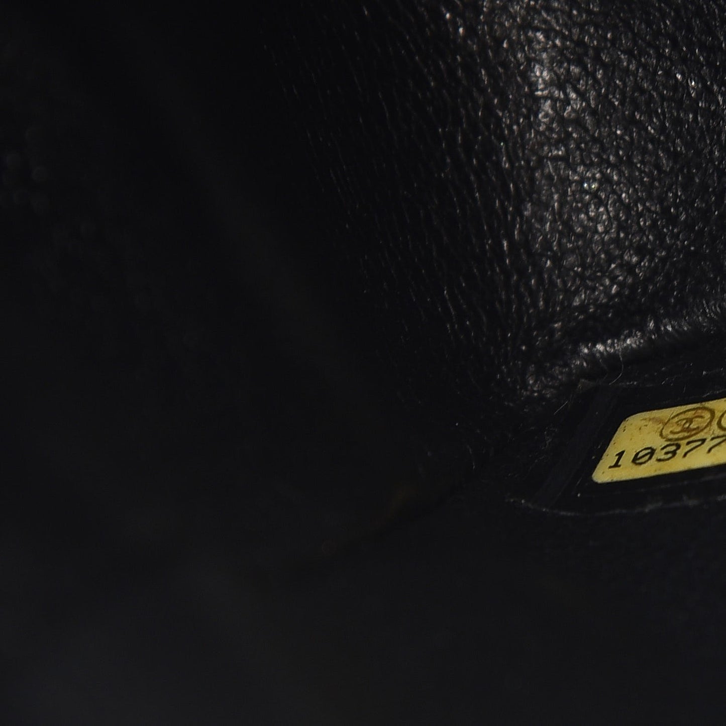 Caviar Quilted Mini Square Flap Black