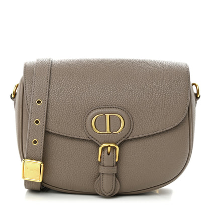Christian Dior Grained Calfskin Medium Bobby Flap Taupe 1 of 15