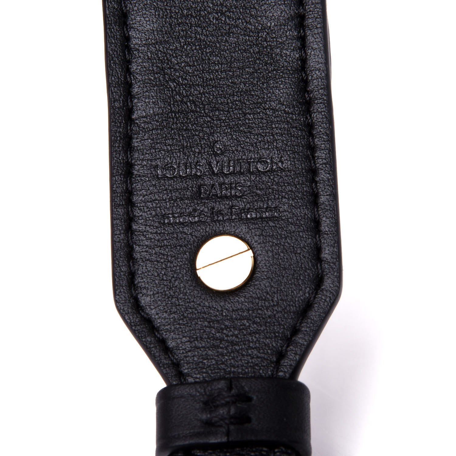 Louis Vuitton Monogram Bandouliere Shoulder Strap XL Black 3 of 4