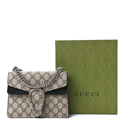 Gucci GG Supreme Monogram Mini Dionysus Shoulder Bag Black 12 of 12