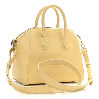 Givenchy Sugar Goatskin Mini Antigona Yellow 3 of 17