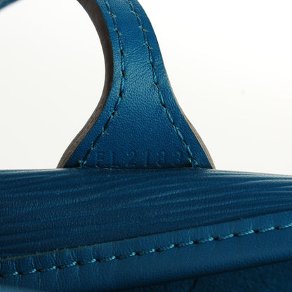 Louis Vuitton Epi Neverfull MM Cyan 6 of 8