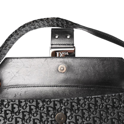 Christian Dior Metallic Monogram Street Chic Shoulder Bag Black 11 of 11