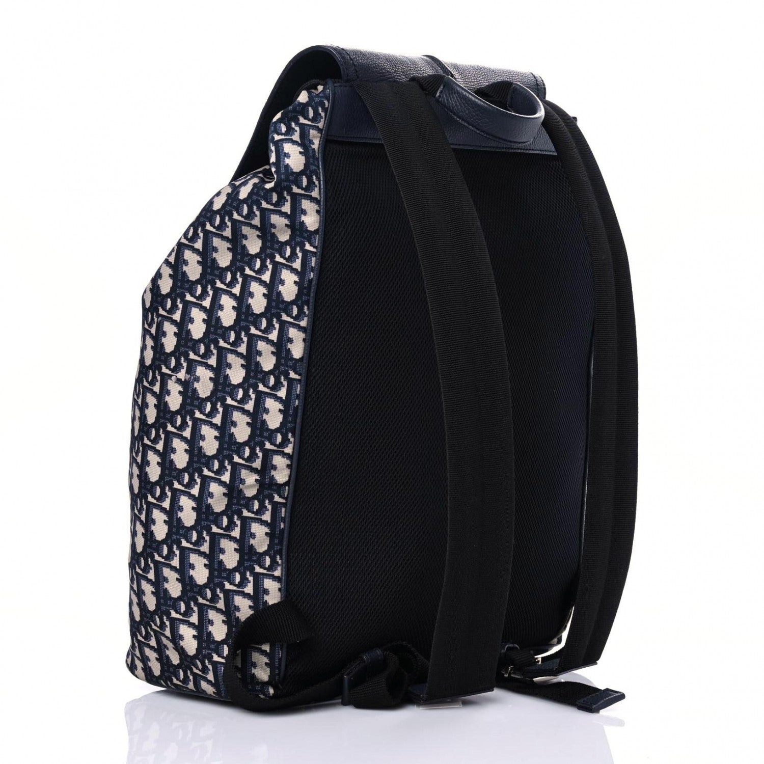 Christian Dior Oblique Motion Backpack Blue 3 of 17