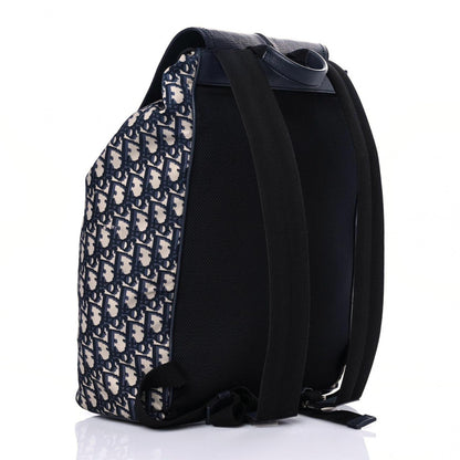 Christian Dior Oblique Motion Backpack Blue 3 of 17