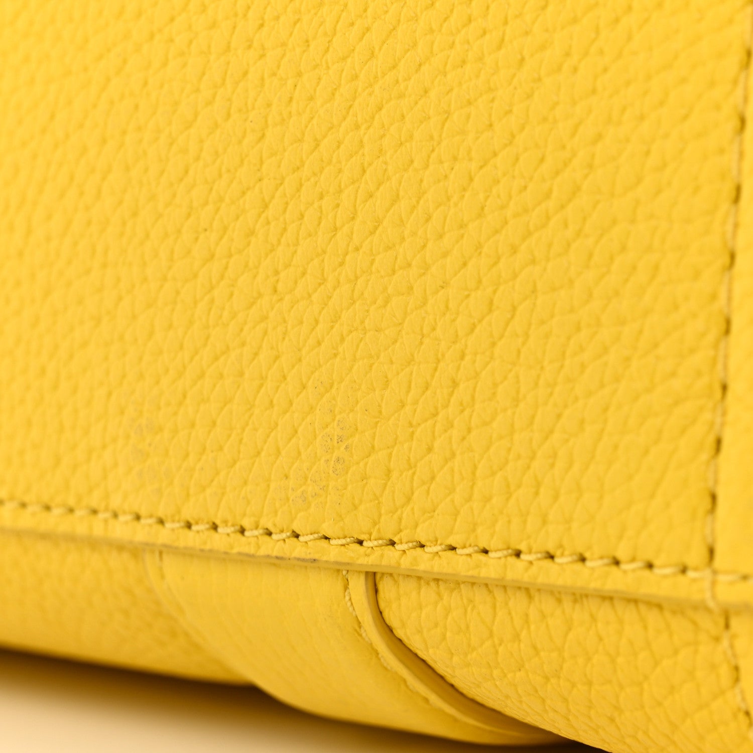 Marc Jacobs Grained Calfskin Small The Tote Bag Yellow 13 of 13