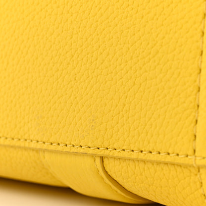 Marc Jacobs Grained Calfskin Small The Tote Bag Yellow 13 of 13
