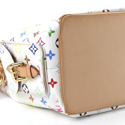 Louis Vuitton Monogram Multicolor Petit Noe White 6 of 9