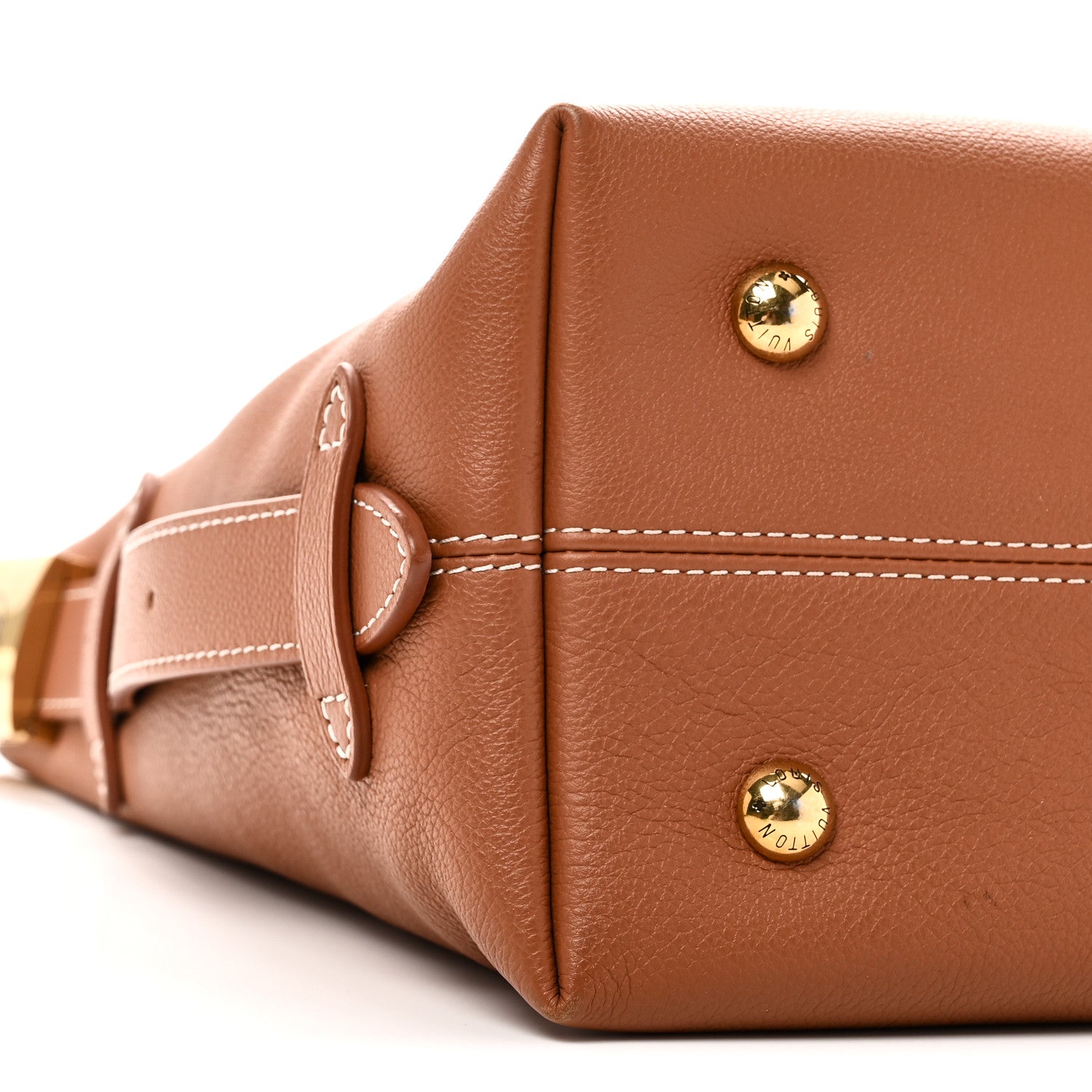 Louis Vuitton Grained Calfskin Low Key Hobo PM Cognac 9 of 11