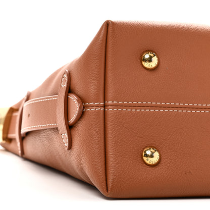 Louis Vuitton Grained Calfskin Low Key Hobo PM Cognac 9 of 11
