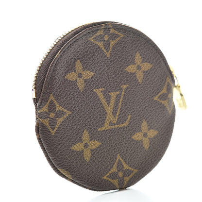 Louis Vuitton Monogram 2019 Christmas Animation Round Coin Purse Blue 3 of 7