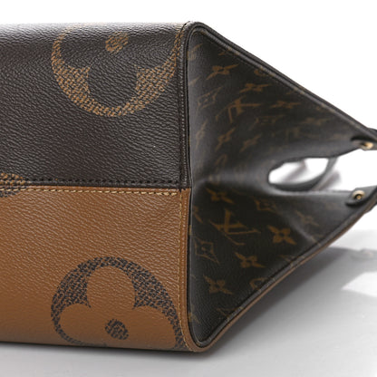 Louis Vuitton Reverse Monogram Giant Onthego MM 9 of 10
