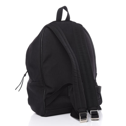Saint Laurent Canvas City Backpack Black 3 of 12
