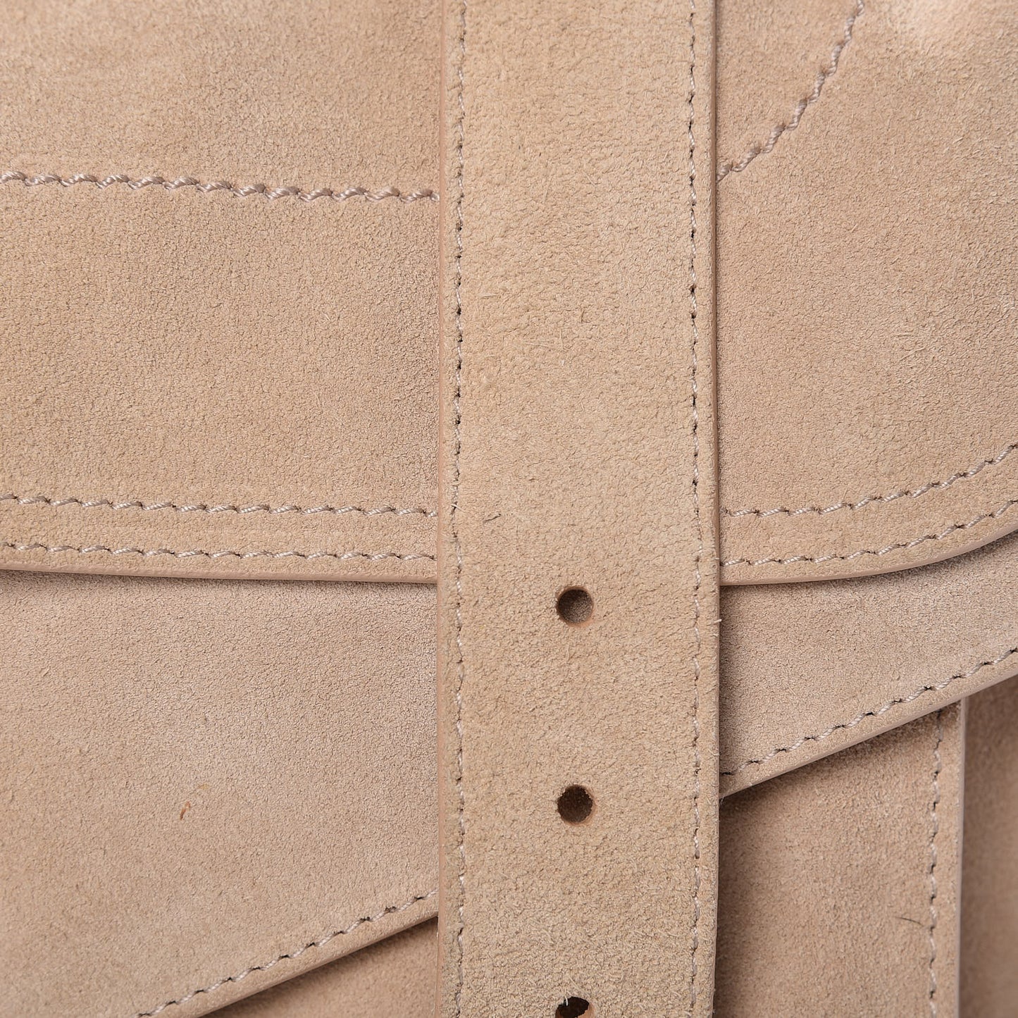 Suede Medium PS1 Satchel Stone