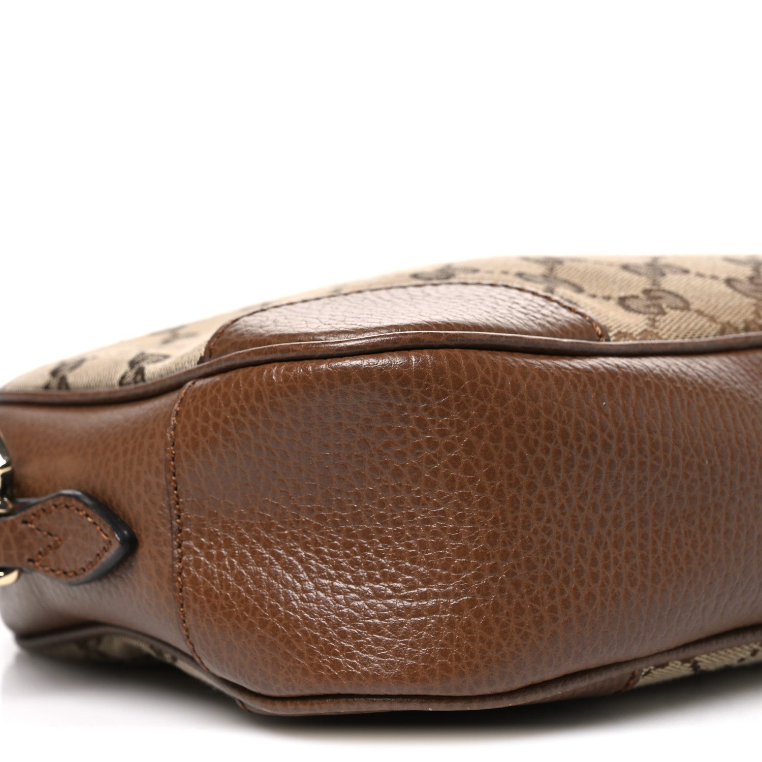 Gucci Monogram Mini Bree Messenger Bag Beige Tabacco 8 of 9
