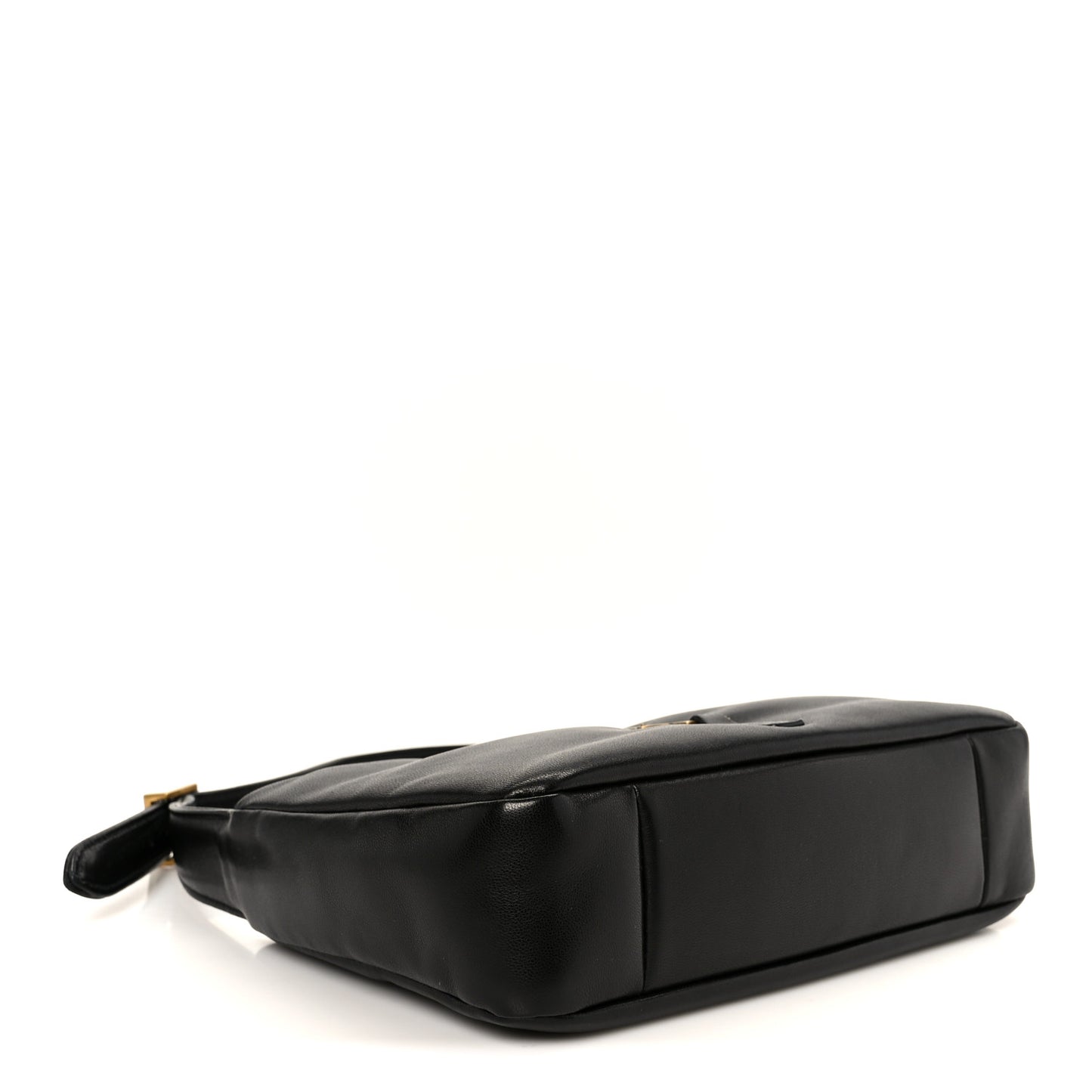 Padded Lambskin Le 5 A 7 Hobo Black
