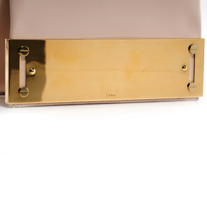 Chloe Lambskin Catrin Clutch Beige 6 of 9