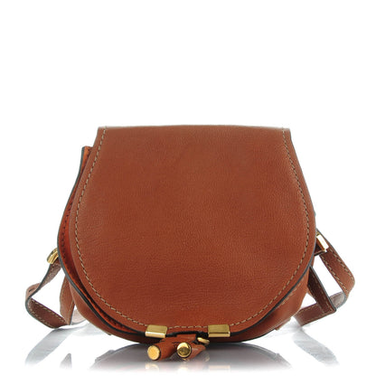 Chloe Calfskin Mini Marcie Nude Crossbody Bag Tan 1 of 11