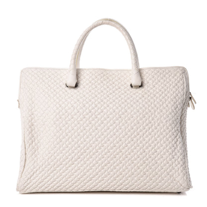 Bottega Veneta Nappa Bubble Quilted Tote White 1 of 10