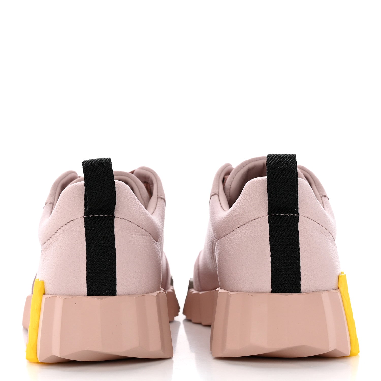 Hermes Suede Goatskin Bouncing Sneakers 36 Rose Porcelaine 5 of 11