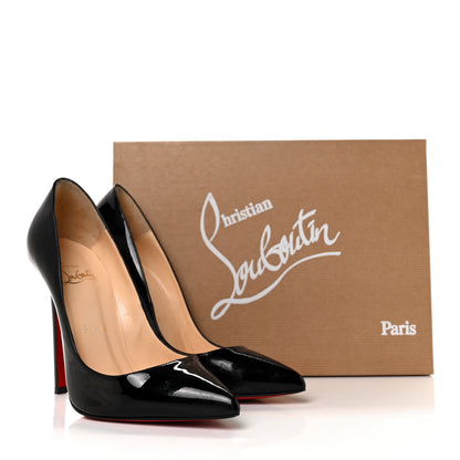 Christian Louboutin Patent Pigalle 120 Pumps 37.5 Black 8 of 8