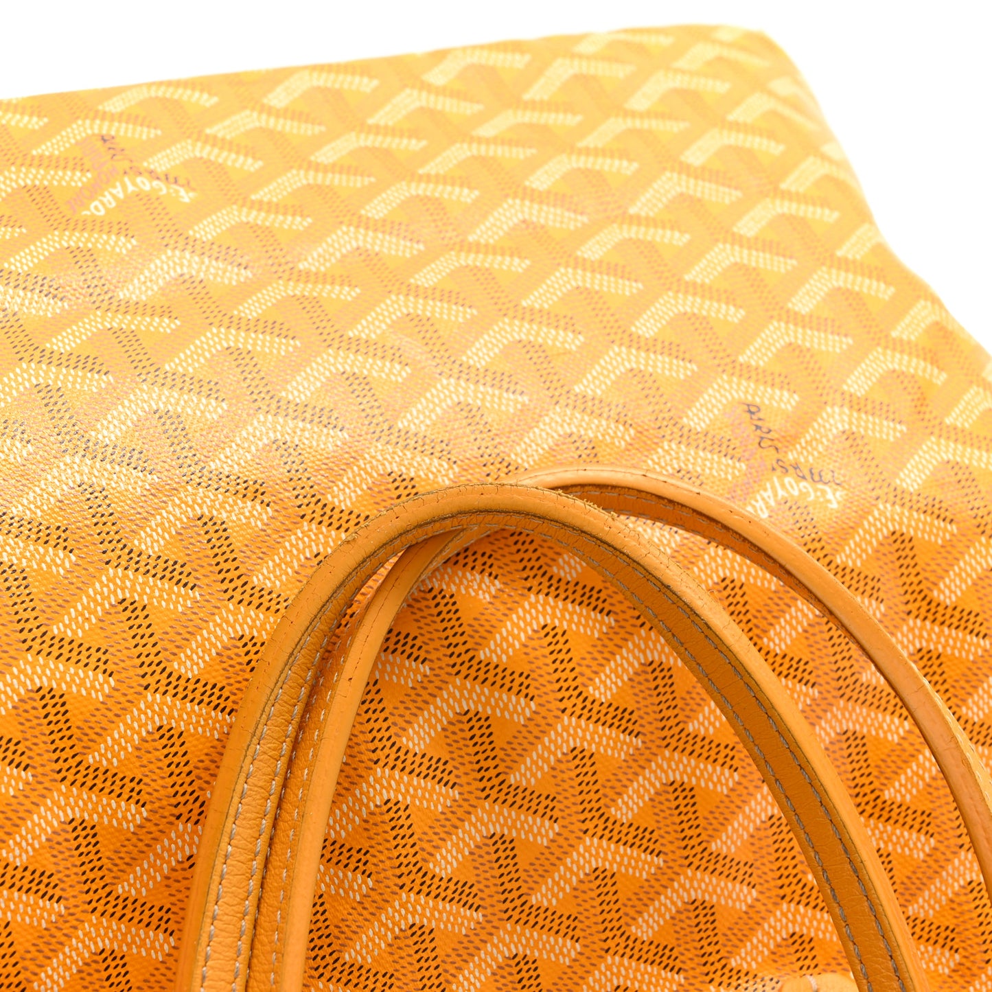 Goyardine Saint Louis PM Yellow