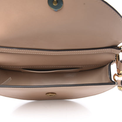 Chloe Calfskin Small Nile Bracelet Minaudiere Bag Biscotti Beige 6 of 12