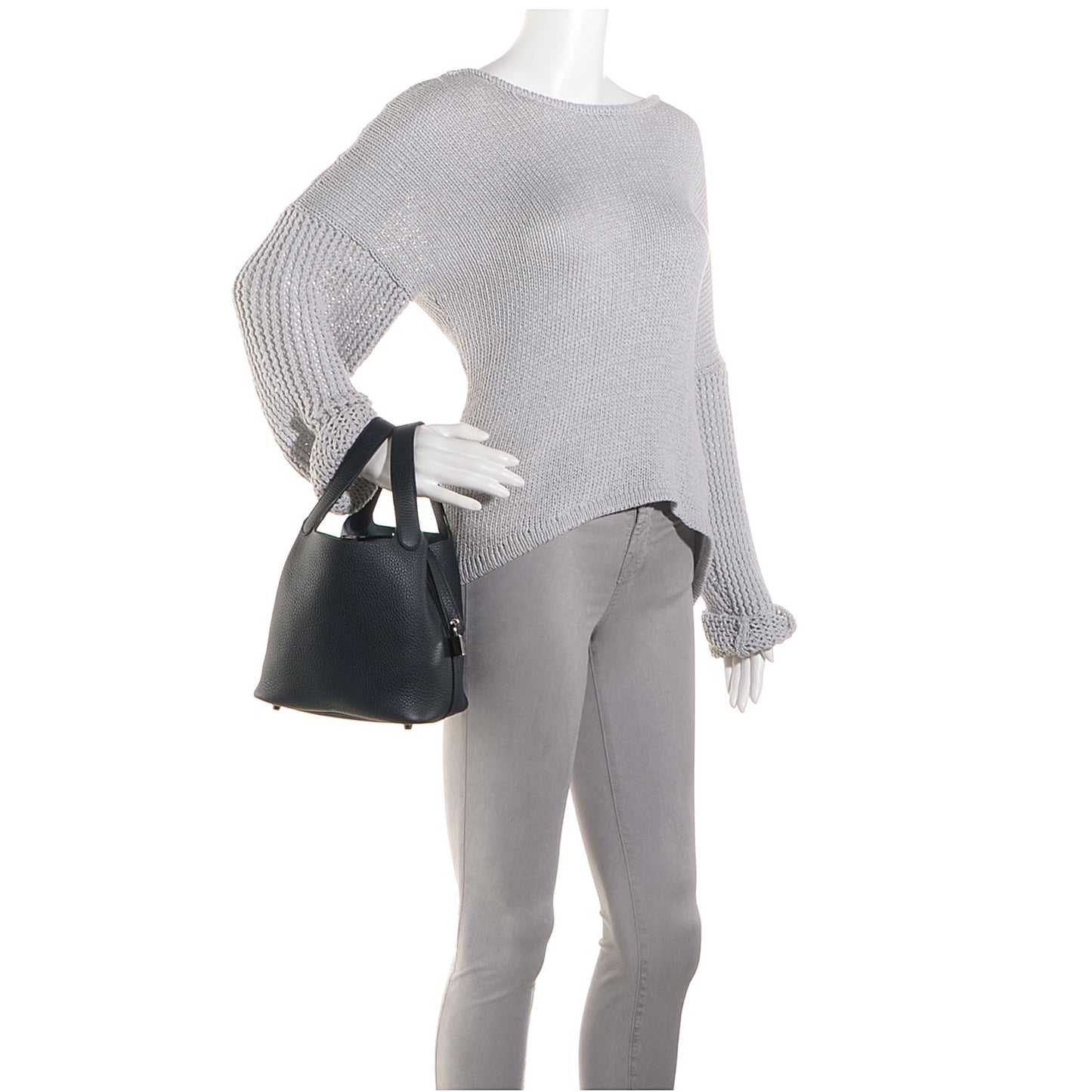 Taurillon Clemence Picotin Lock PM Bleu Ocean