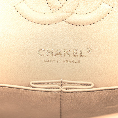 Chanel Caviar Quilted Medium Double Flap Beige 6 of 10