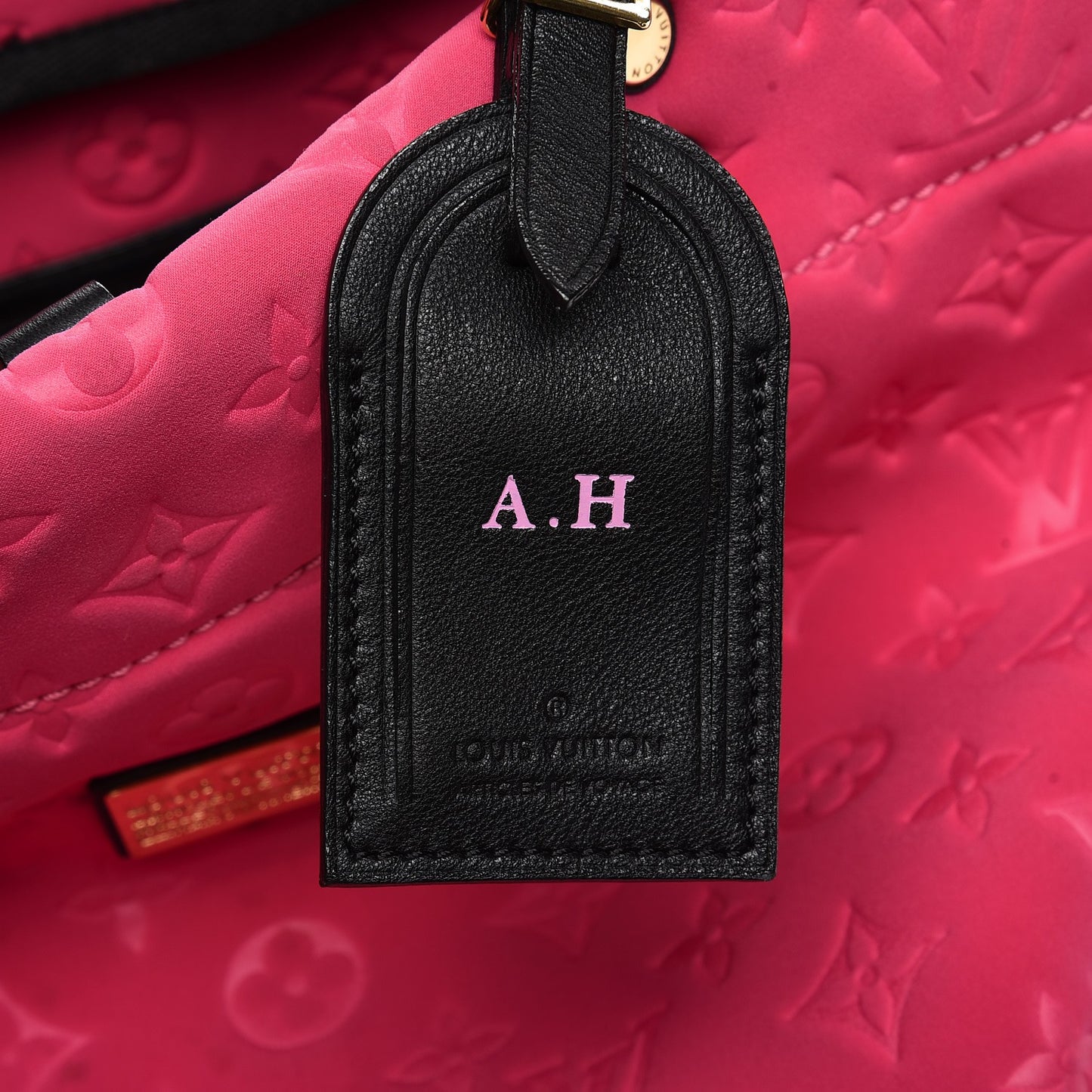 Monogram Scuba MM Fuchsia
